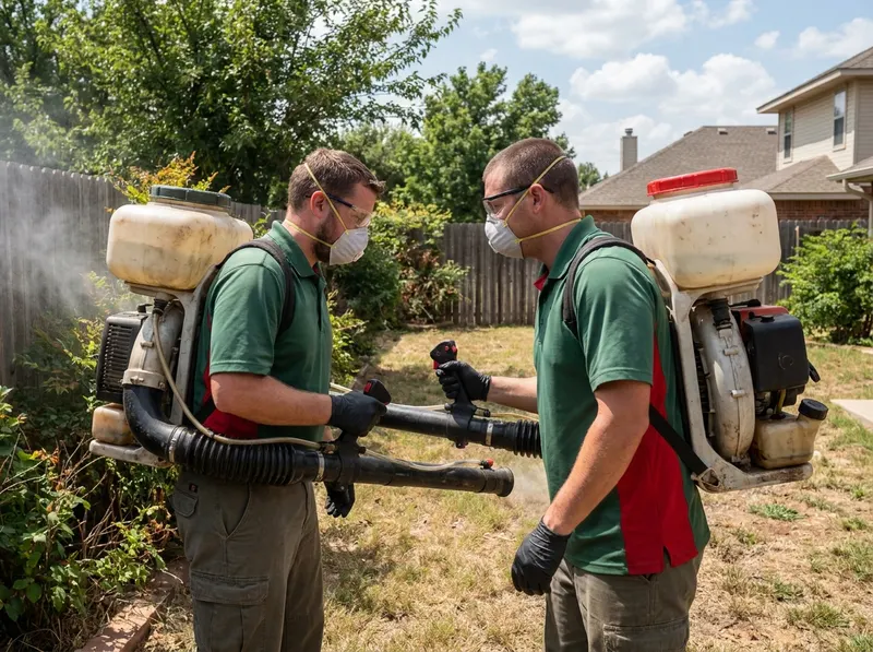 Mosquito Yard Barrier Spraying in Oklahoma City, OK
