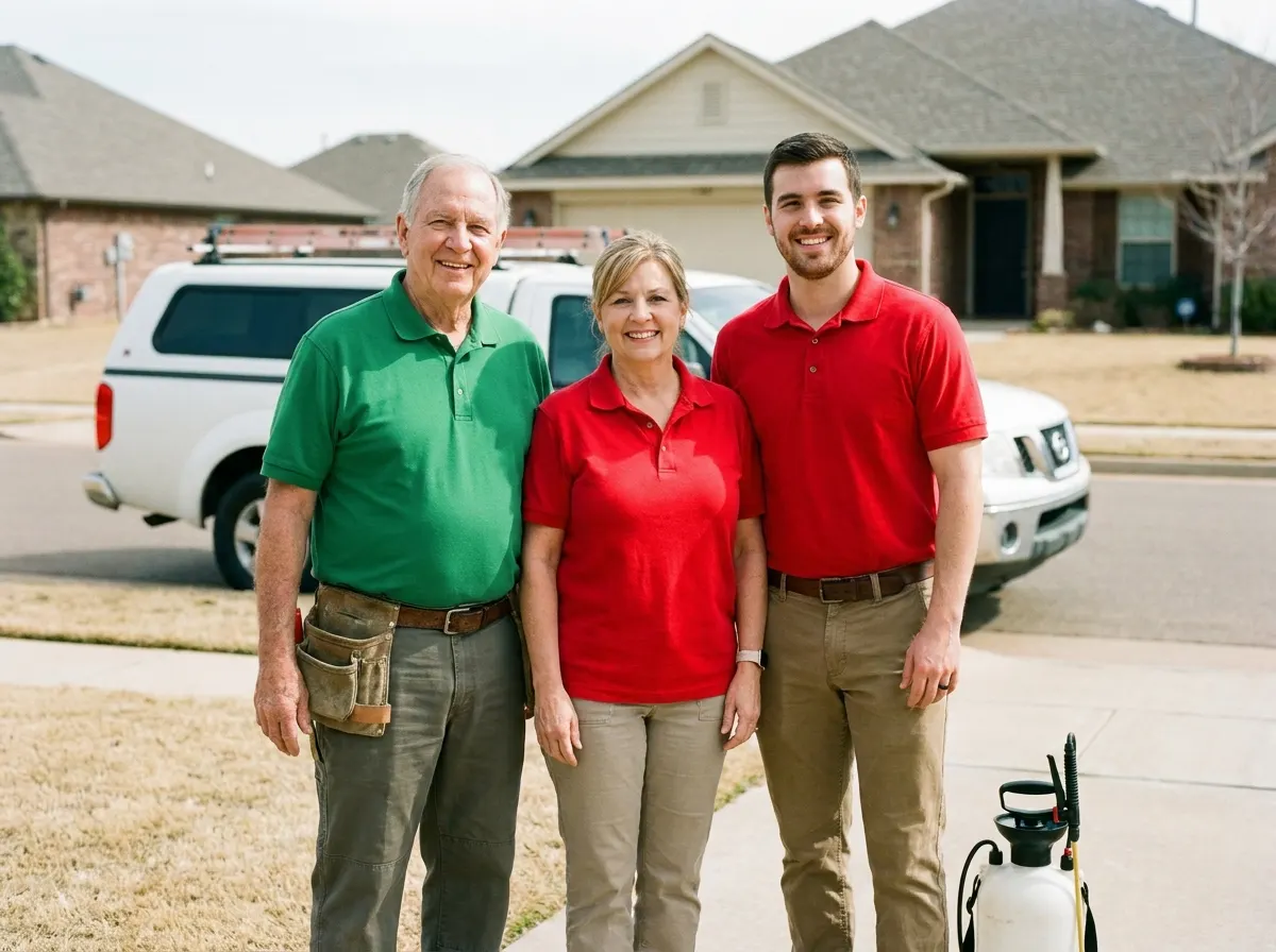 The BugHaven Exterminators team, pest control sevice in Oklahoma City, OK